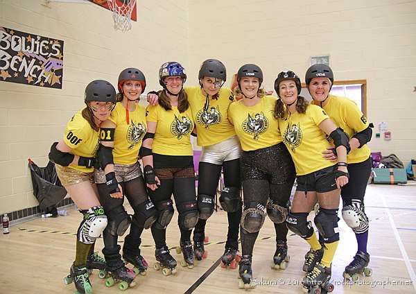 Liverpool Roller Birds (B) take on North Cheshire Victory Rollers – live roller derby!